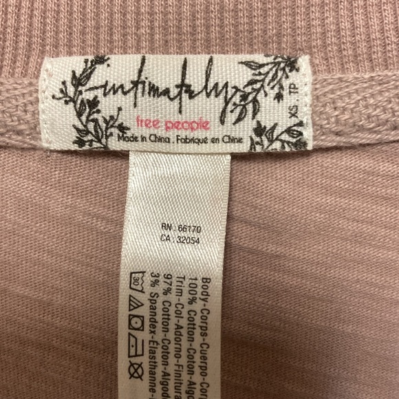 Free people just because onsie size xs - Picture 2 of 8